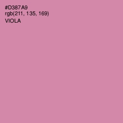 #D387A9 - Viola Color Image