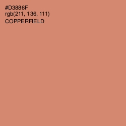 #D3886F - Copperfield Color Image