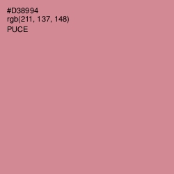 #D38994 - Puce Color Image