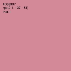 #D38997 - Puce Color Image