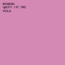 #D389B4 - Viola Color Image