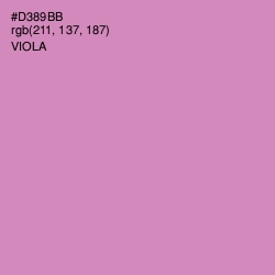 #D389BB - Viola Color Image