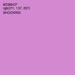#D389CF - Shocking Color Image