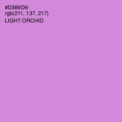 #D389D9 - Light Orchid Color Image