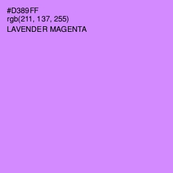 #D389FF - Lavender Magenta Color Image