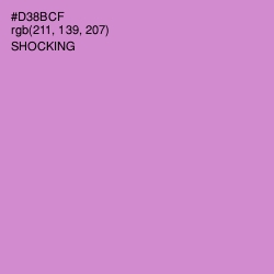 #D38BCF - Shocking Color Image