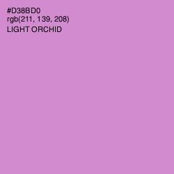 #D38BD0 - Light Orchid Color Image