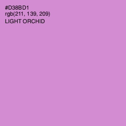 #D38BD1 - Light Orchid Color Image