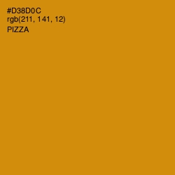 #D38D0C - Pizza Color Image