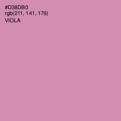 #D38DB0 - Viola Color Image