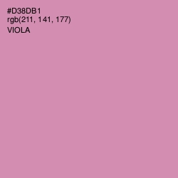 #D38DB1 - Viola Color Image