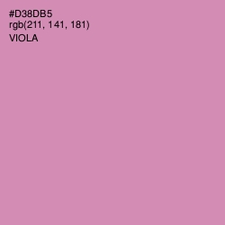 #D38DB5 - Viola Color Image