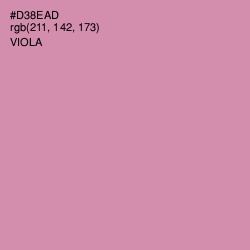 #D38EAD - Viola Color Image