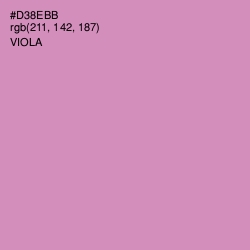 #D38EBB - Viola Color Image