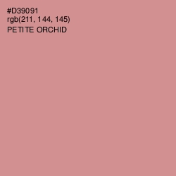 #D39091 - Petite Orchid Color Image