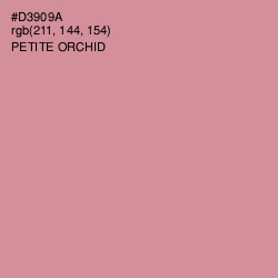 #D3909A - Petite Orchid Color Image