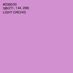 #D390D0 - Light Orchid Color Image
