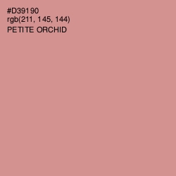 #D39190 - Petite Orchid Color Image