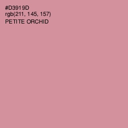 #D3919D - Petite Orchid Color Image