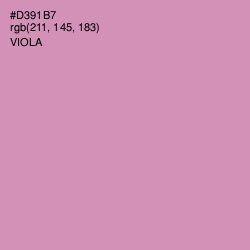 #D391B7 - Viola Color Image