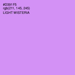 #D391F5 - Light Wisteria Color Image