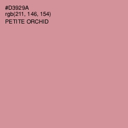 #D3929A - Petite Orchid Color Image