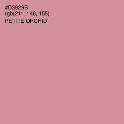 #D3929B - Petite Orchid Color Image