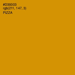 #D39303 - Pizza Color Image