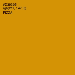 #D39305 - Pizza Color Image