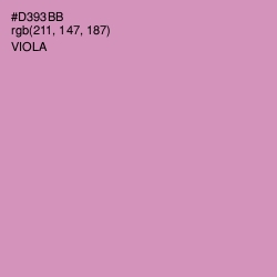 #D393BB - Viola Color Image