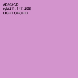 #D393CD - Light Orchid Color Image