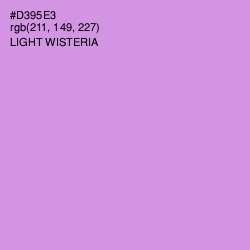 #D395E3 - Light Wisteria Color Image