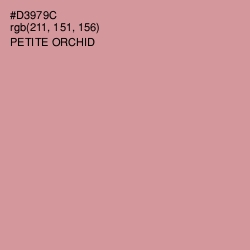 #D3979C - Petite Orchid Color Image