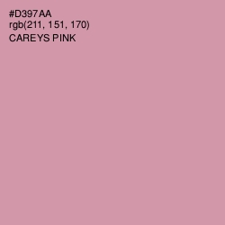 #D397AA - Careys Pink Color Image