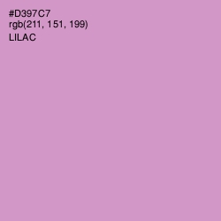 #D397C7 - Lilac Color Image