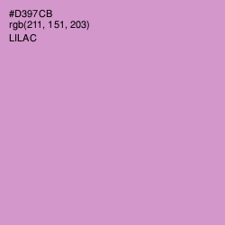 #D397CB - Lilac Color Image