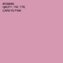 #D398B0 - Careys Pink Color Image