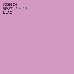 #D398C4 - Lilac Color Image