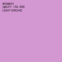 #D398D1 - Light Orchid Color Image