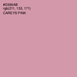 #D399AB - Careys Pink Color Image