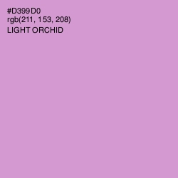 #D399D0 - Light Orchid Color Image