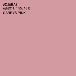 #D39BA1 - Careys Pink Color Image