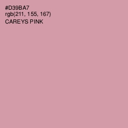 #D39BA7 - Careys Pink Color Image