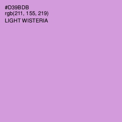 #D39BDB - Light Wisteria Color Image