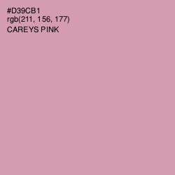 #D39CB1 - Careys Pink Color Image