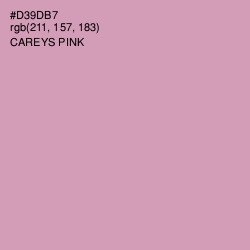 #D39DB7 - Careys Pink Color Image