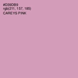 #D39DB9 - Careys Pink Color Image