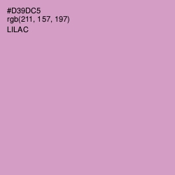 #D39DC5 - Lilac Color Image