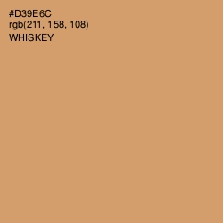 #D39E6C - Whiskey Color Image