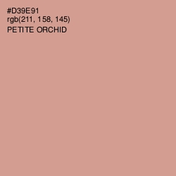 #D39E91 - Petite Orchid Color Image